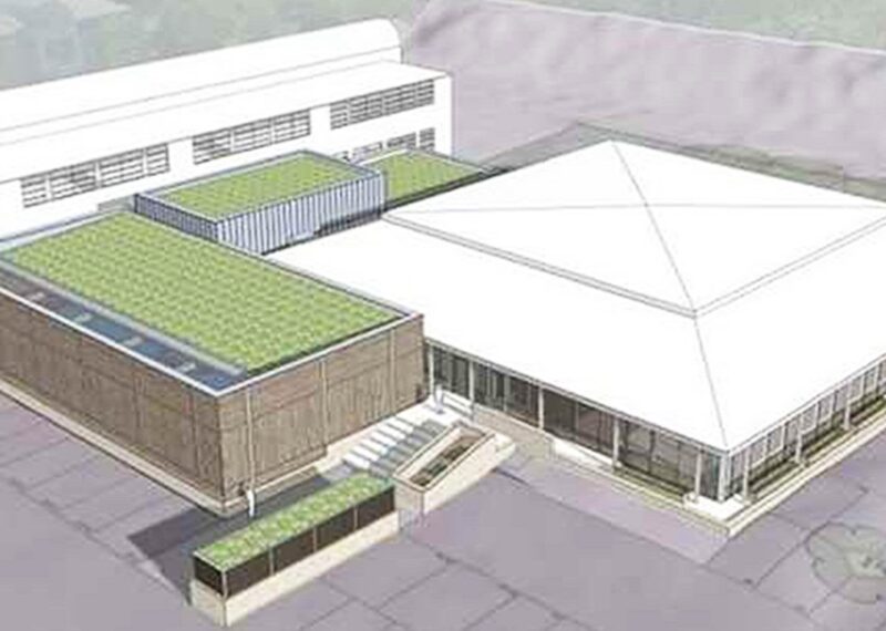 Artists impression of the new Natural Fit Maidstone gym and wellness centre in Kent.