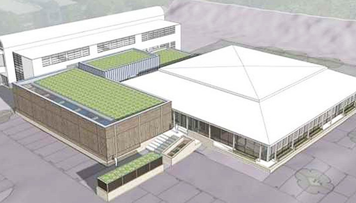 Artists impression of the new Natural Fit Maidstone gym and wellness centre in Kent.